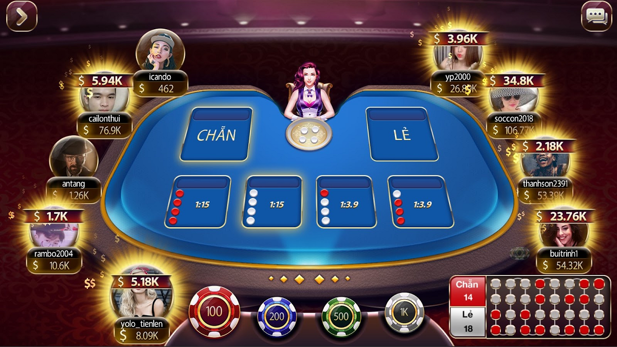 Thuật toán trong xóc đĩa